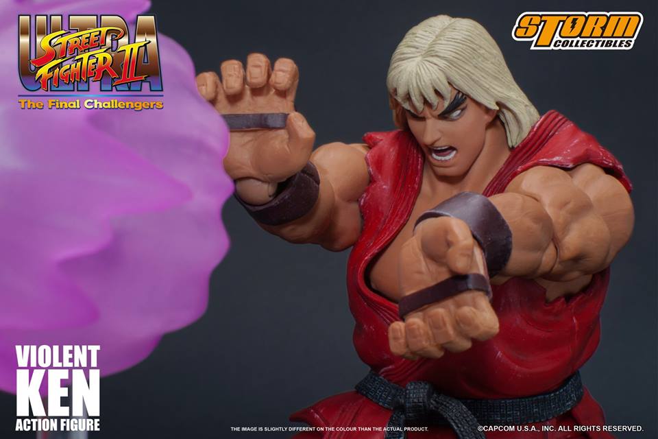 Storm Collectibles Ultra Street Fighter 2 Violent Ken 1/12 Action Figure NEW 