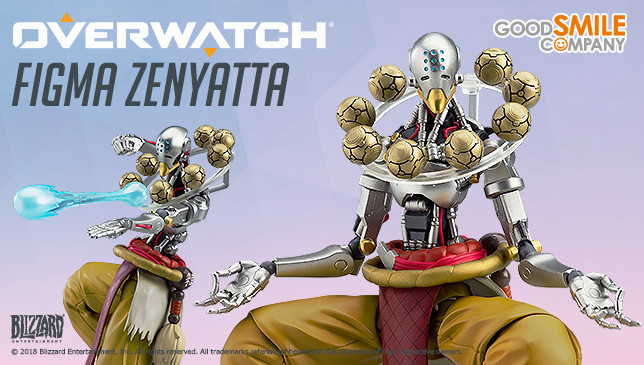 Figma Overwatch Zenyatta Action Figure