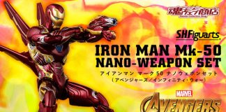 SHFiguarts Iron Man Mk-50 Nano-Weapon Set