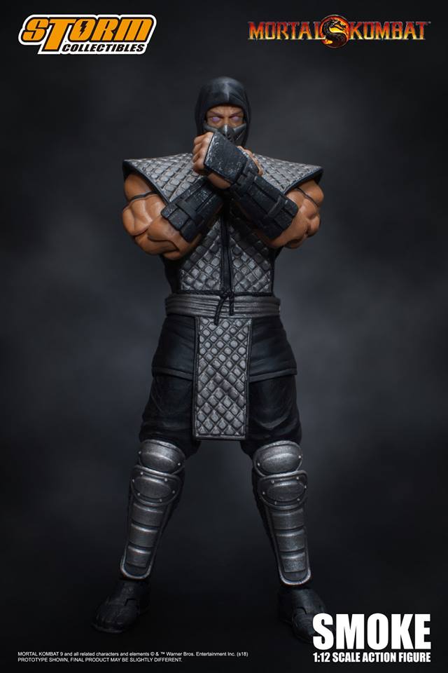 Storm Collectibles Mortal Kombat Smoke Action Figure