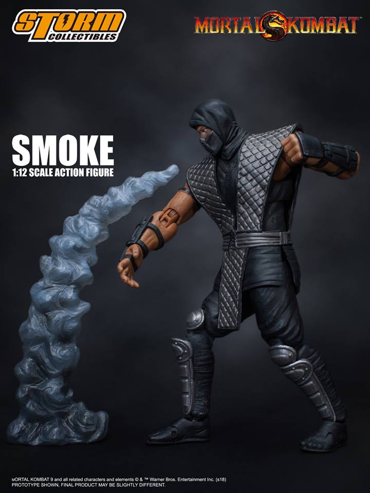 Storm Collectibles Mortal Kombat Smoke Action Figure