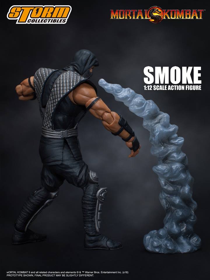 Storm Collectibles Mortal Kombat Smoke Action Figure