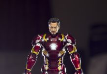 Tony Stark Iron Man Mk-46 Civil War SHFiguarts Iron Man Mark 46 Civil War