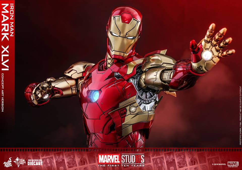 Hot Toys Iron Man Mark XLVI Concept Art Version