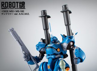 Robot Spirits MS-18E Kämpfer version anime