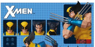 Mafex Action Figure Wolverine Comic Version