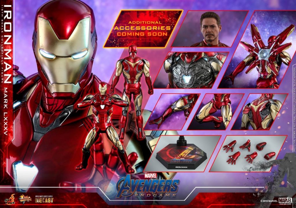 Hot Toys Avengers Endgame Iron Man Mark LXXXV Action Figure
