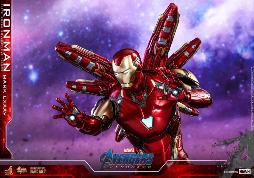 Hot Toys Avengers Endgame Iron Man Mark LXXXV Action Figure