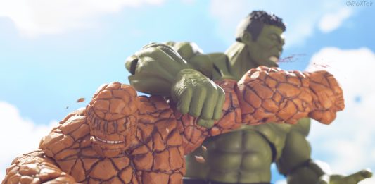The-Thing-versus-Hulk-brawling-each-other