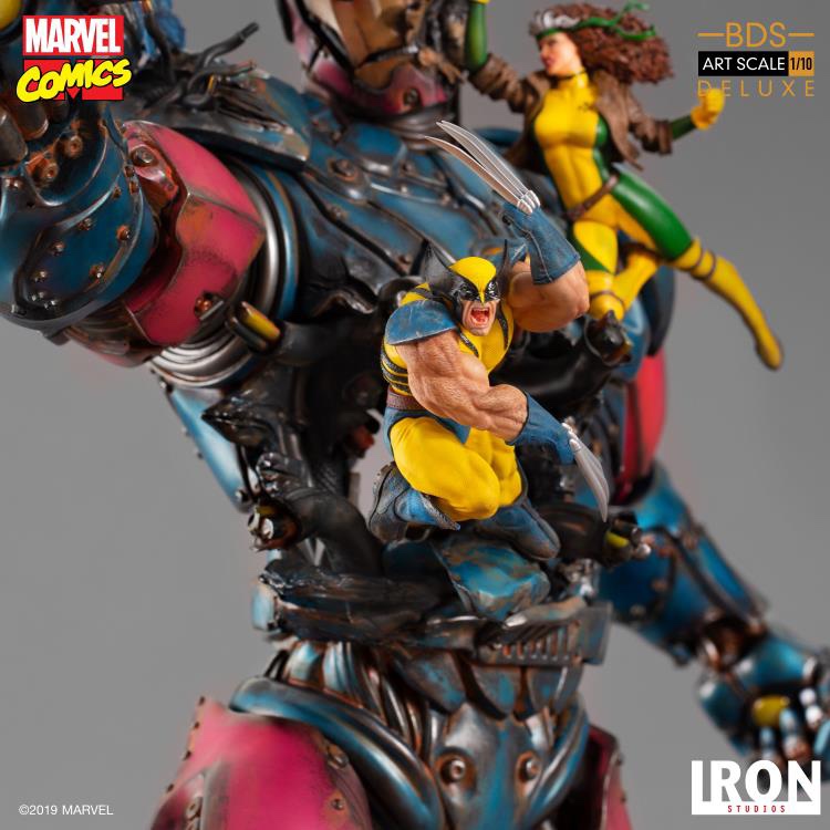 Iron Studios first X-Men Vs Sentinel Deluxe Battle Diorama Series Statue
