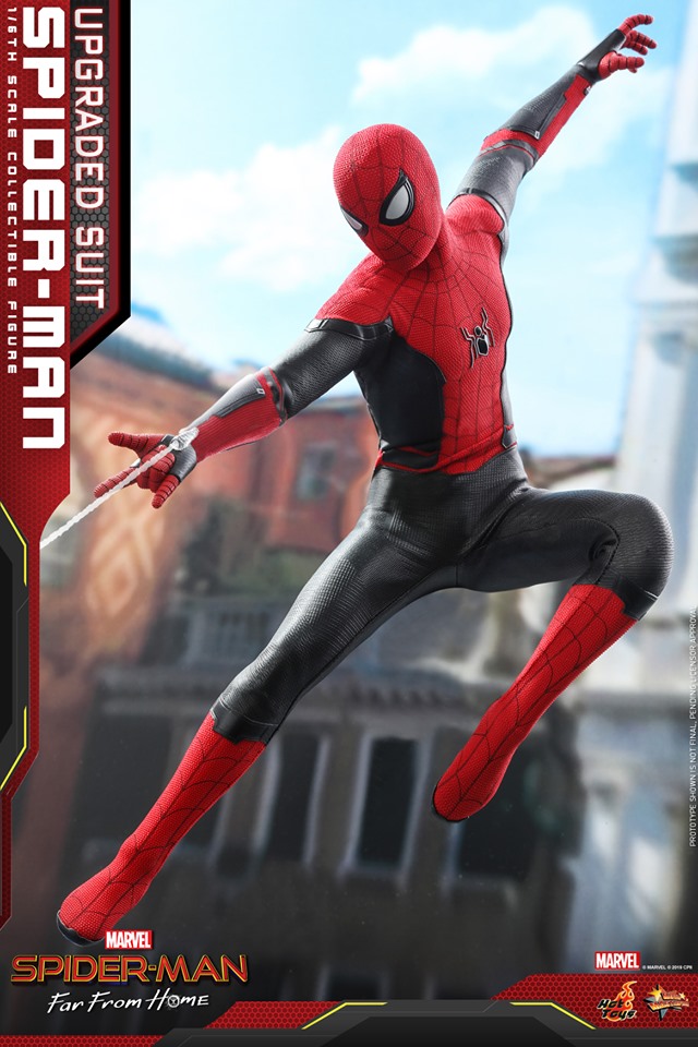 Hot Toys Spider-Man Far From Home Upgraded Suit