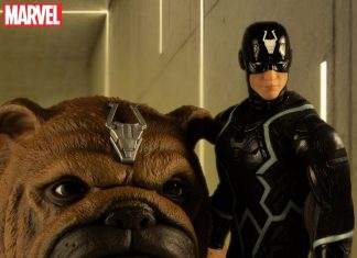 Mezco Toyz One:12 Collective Series Black Bolt & Lockjaw Set