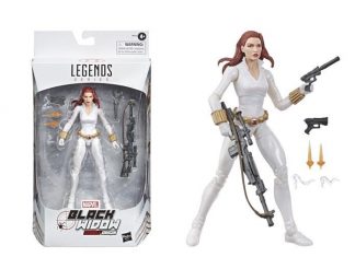 Marvel Legends Black Widow Deadly Origin white suit Exclusive Comic Version