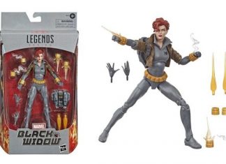 Marvel Legends Black Widow Grey suit [Exclusive Comic Version]