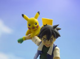 Ash With His Best Friend