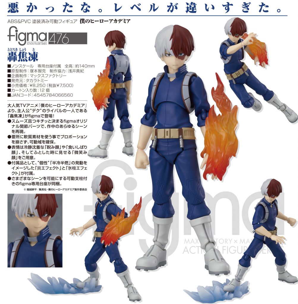 Figma 476 Shoto Todoroki [My Hero Academia]