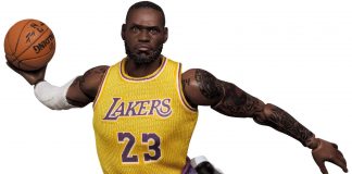 Mafex Series No.127 LeBron James (L.A. Lakers)