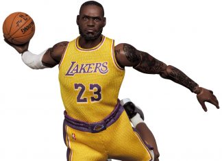 Mafex Series No.127 LeBron James (L.A. Lakers)