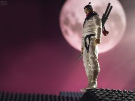 White Ninja Under The Moon