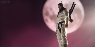 White Ninja Under The Moon