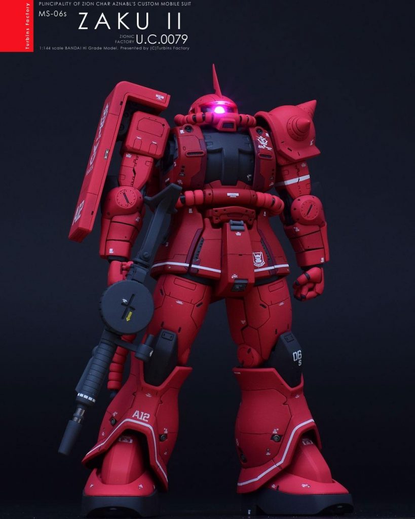 HG MS-06S Zaku The Origin by Turbin Factory