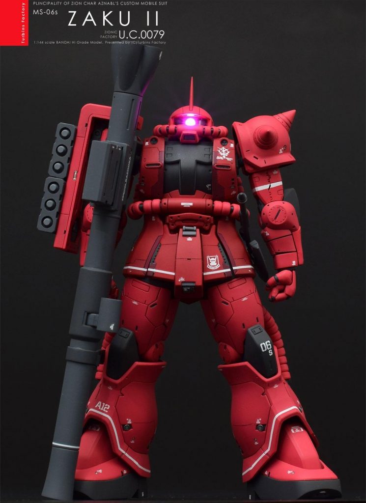 HG MS-06S Zaku The Origin by Turbin Factory