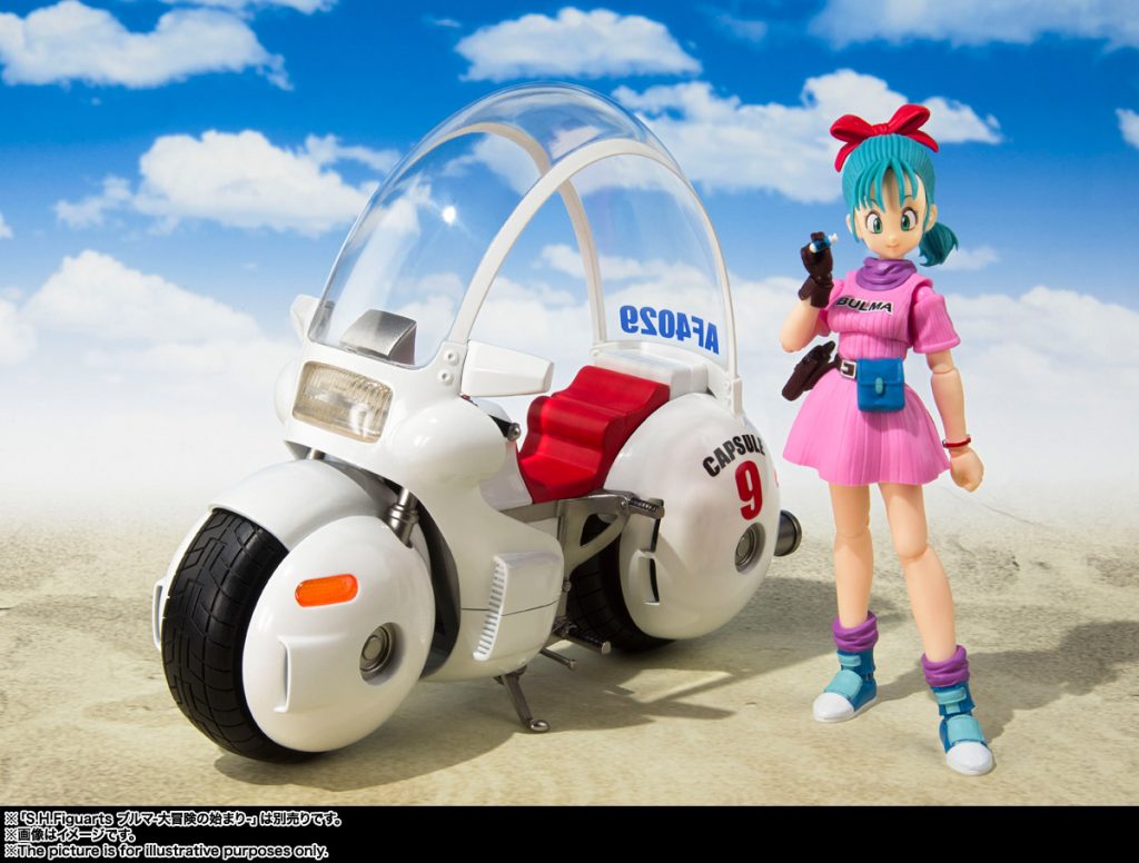 S.H.Figuarts Bulma's Bike Capsule No.9 [Dragon Ball Z]