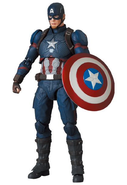 Mafex Series No.130 Captain America [Avengers: Endgame Ver.]