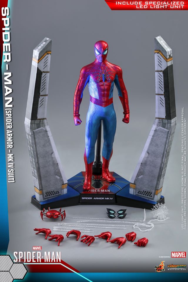 Hot Toys 1/6th scale Spider-Man (Spider Armor - MK IV Suit)