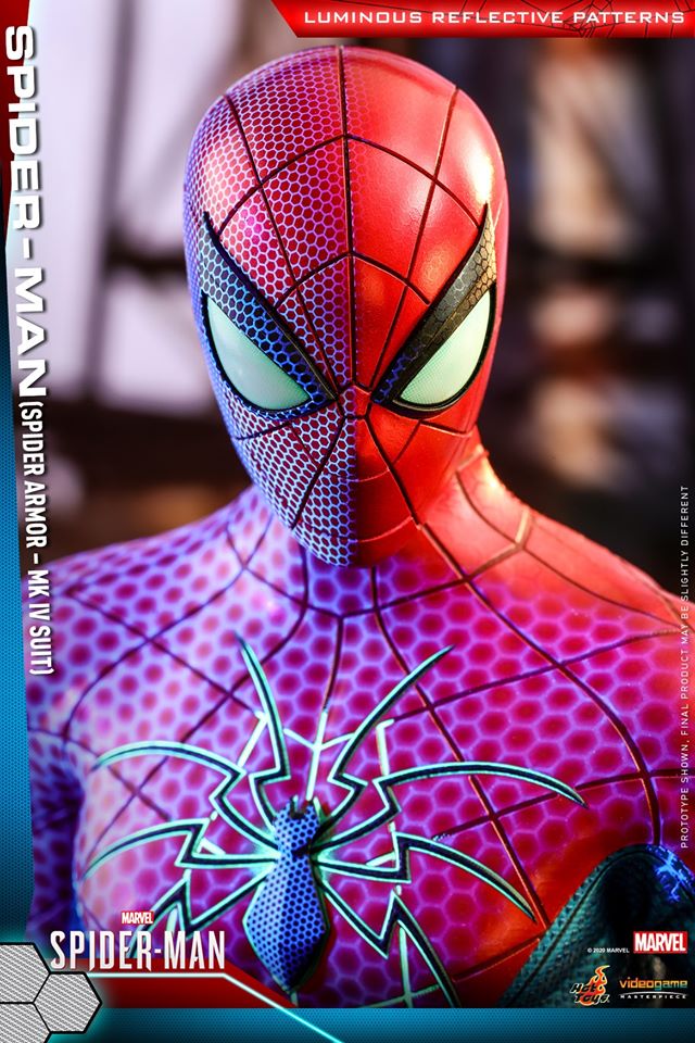 Hot Toys 1/6th scale Spider-Man (Spider Armor - MK IV Suit)