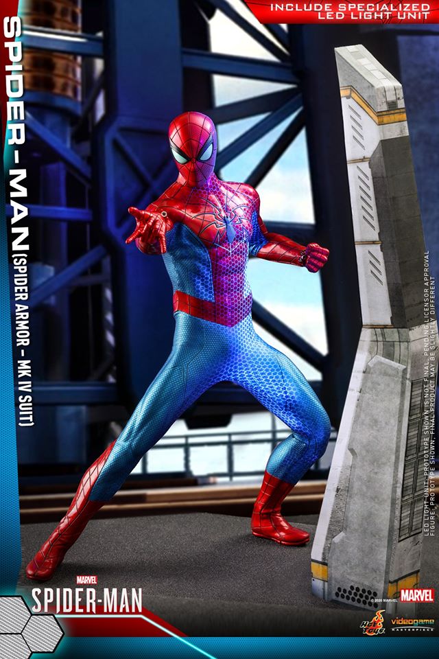 Hot Toys 1/6th scale Spider-Man (Spider Armor - MK IV Suit)