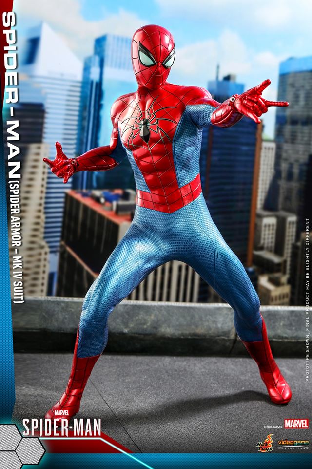 Hot Toys 1/6th scale Spider-Man (Spider Armor - MK IV Suit)