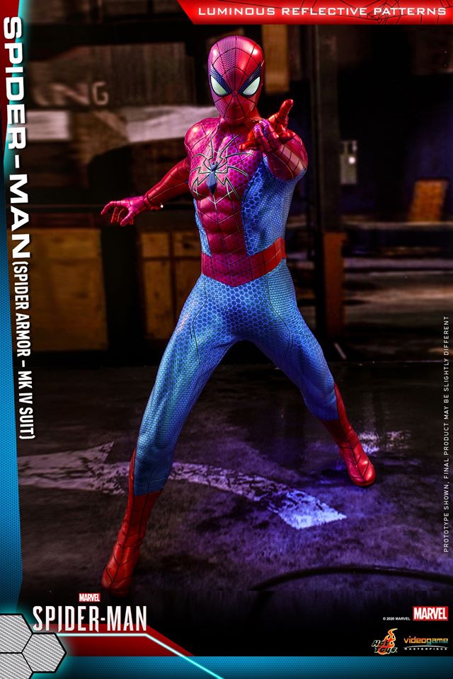Hot Toys 1/6th scale Spider-Man (Spider Armor - MK IV Suit)