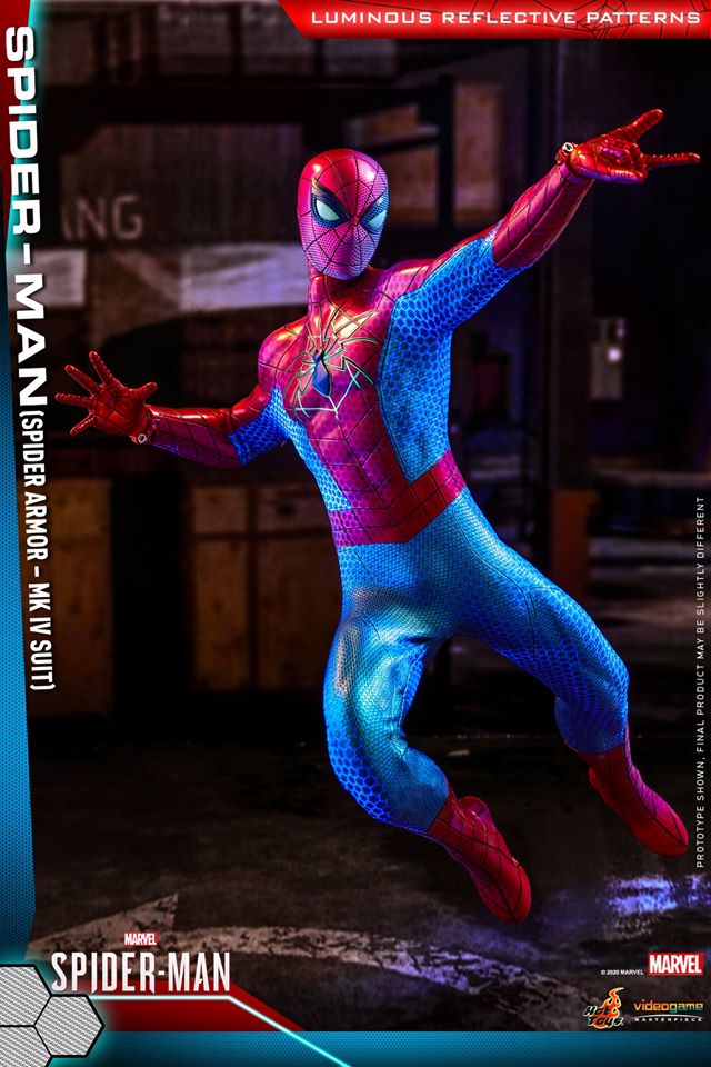 Hot Toys 1/6th scale Spider-Man (Spider Armor - MK IV Suit)