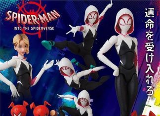 Mafex Series No.134 Spider-Gwen (Gwen Stacy) [Spider-Man: Into The Spider-Verse]