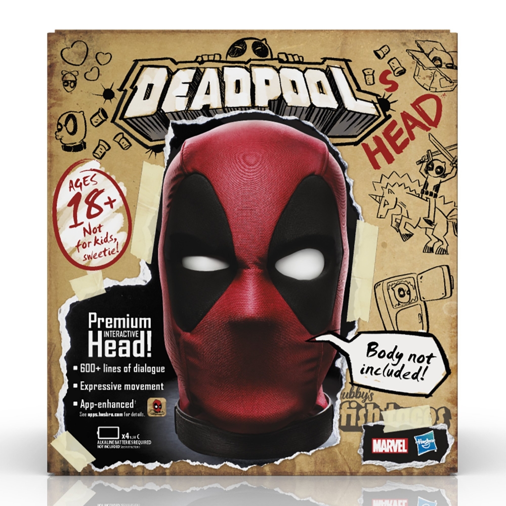 Marvel Legends Deadpool’s Head Premium Interactive Head