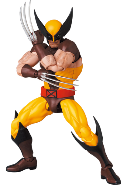 Mafex Series No.138 Wolverine (Brown Comic Ver.)