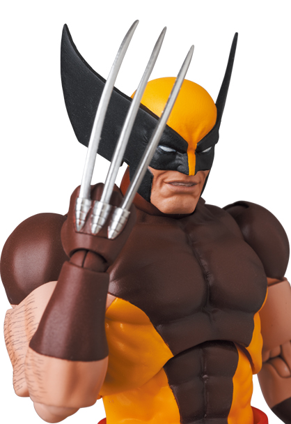 Mafex Series No.138 Wolverine (Brown Comic Ver.)
