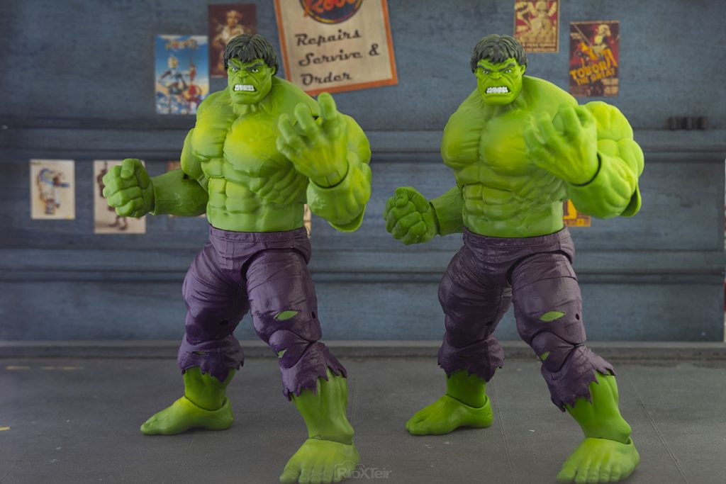 Marvel Legends Hulk 80th anniversary knock off review