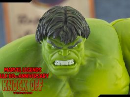 Marvel Legends Hulk 80th anniversary knock off review