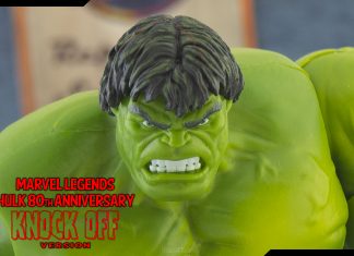 Marvel Legends Hulk 80th anniversary knock off review