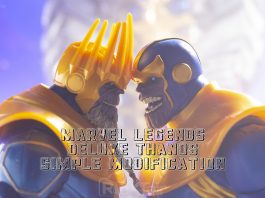 Marvel Legends Deluxe Thanos Simple Modification