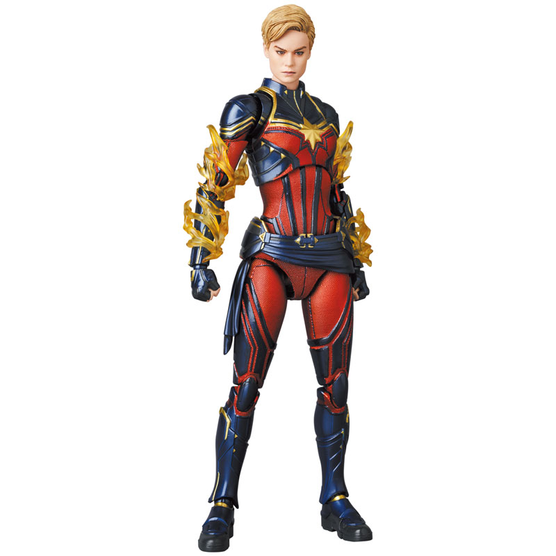 Mafex Series No. 163 Captain Marvel [Avengers: Endgame]