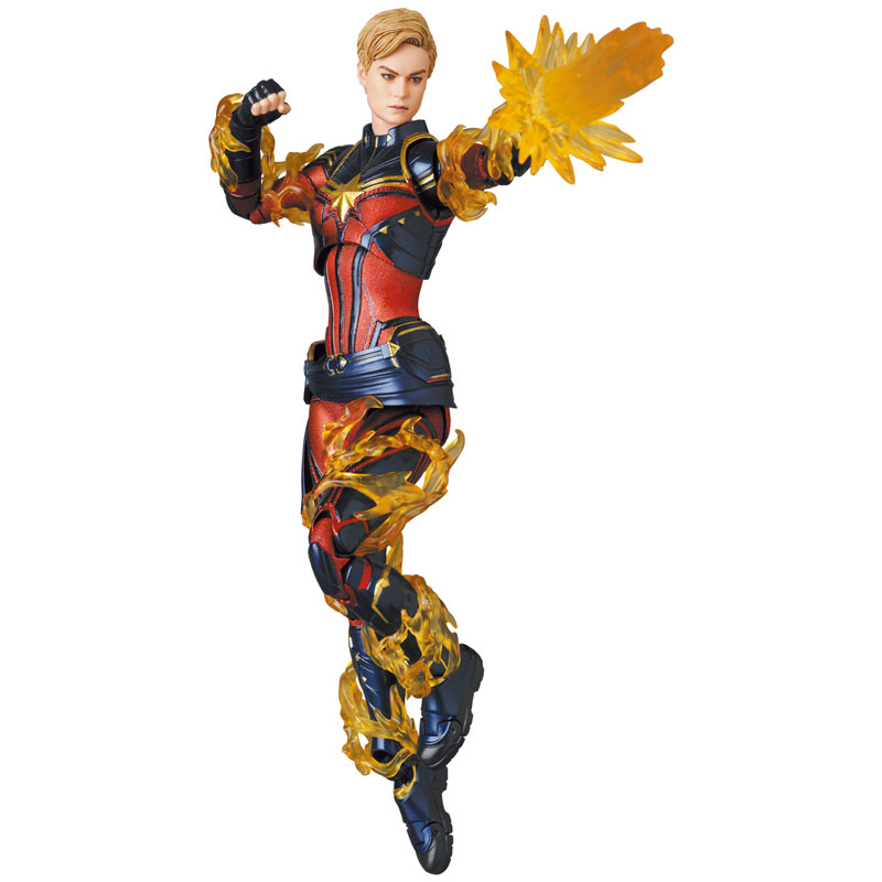 Mafex Series No. 163 Captain Marvel [Avengers: Endgame]