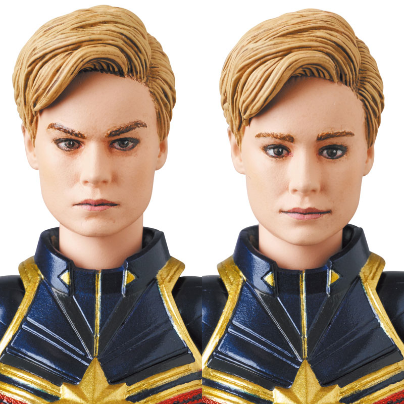 Mafex Series No. 163 Captain Marvel [Avengers: Endgame]