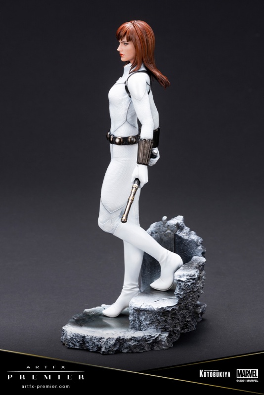 ARTFX Premier 1/10 Scale Black Widow White Costume Limited Edition [Marvel Universe]