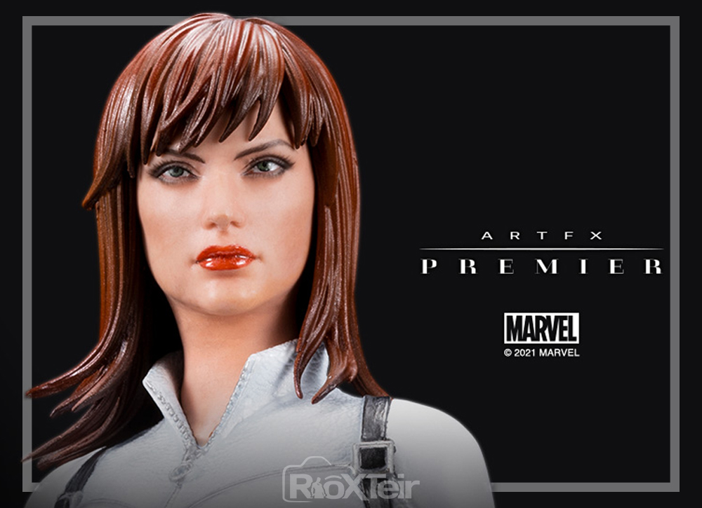 ARTFX Premier 1/10 Scale Black Widow White Costume Limited Edition [Marvel Universe]