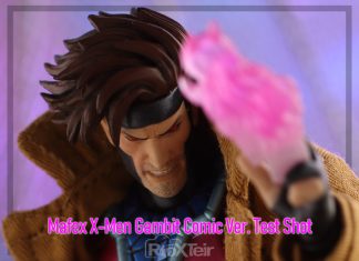 Mafex X-Men Gambit Comic Ver. Test Shot