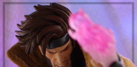 Mafex X-Men Gambit Comic Ver. Test Shot
